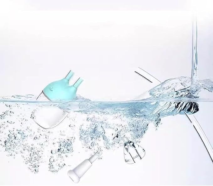 Baby Nasal Cannula,Anti Reflux Nasal Cannula,Equipped with A Nose Clip,Suitable for Newborns and Baby Products-White