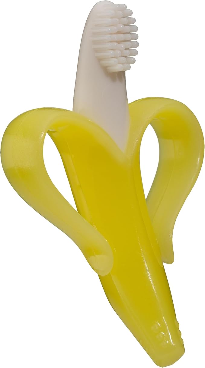 Baby Banana The Original, Banana Brush, Made in USA, Toddler Toothbrush, Family-Owned Business