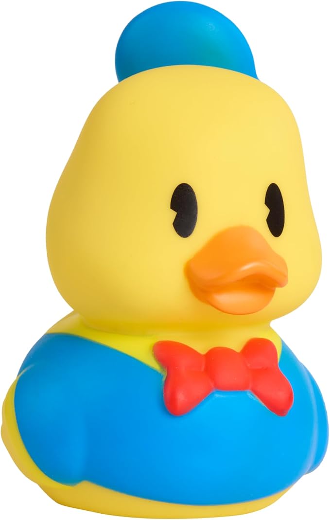 Just Play 3" Rubber Duck Bath Toy - Donald The Duck Collectible