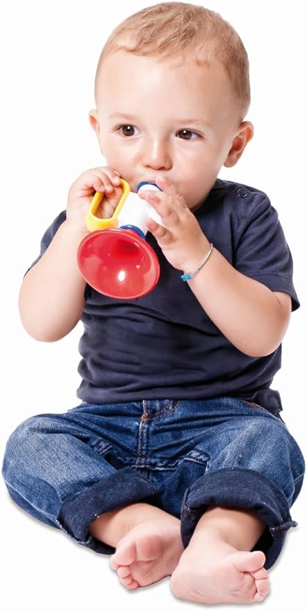 Galt Ambi Toys, Trumpet, Musical Baby Toys, Ages 12 Months+