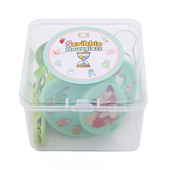 Big Shield Adult Size Pacifier: Paci for Anxiety with Paci Clips - Soft Silicone Large Nipple for Sleep