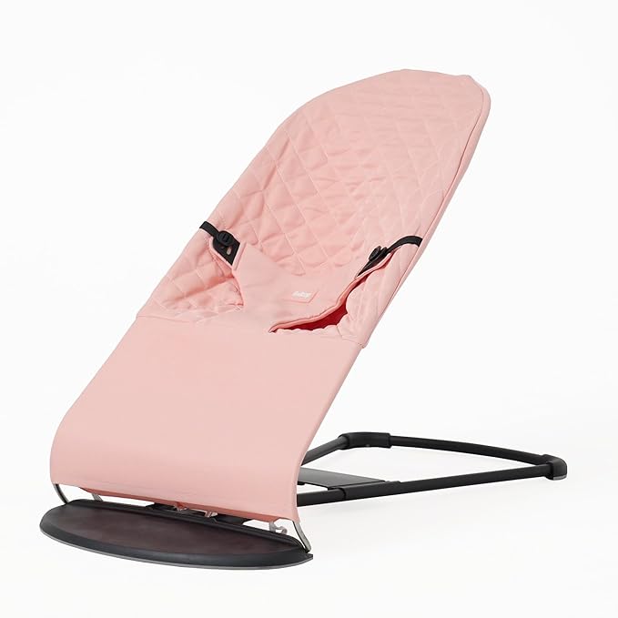 Fabric seat for Bouncer Belltop Compatible with BabyBjörn Bouncer: Soft & Bliss. Cover for Baby Bouncer (seat): Hypoallergenic & Breathable. Seat for Baby Swing: Ergonomic (Pink)
