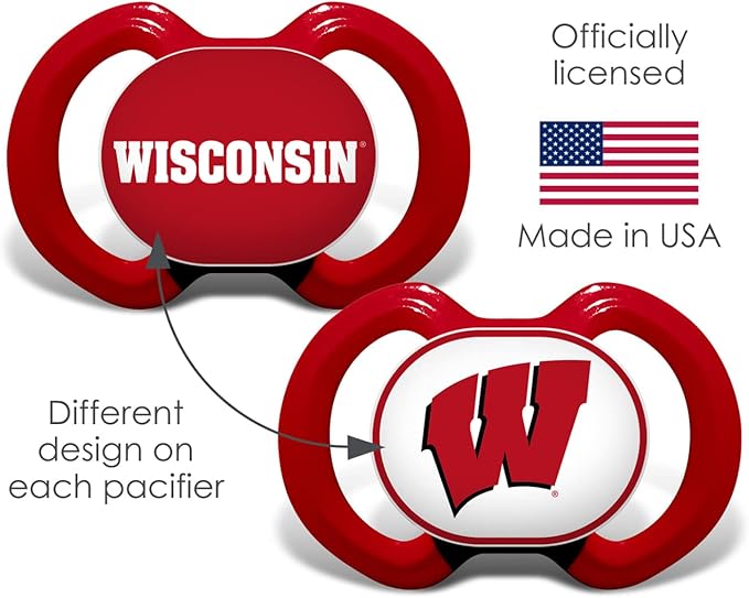Baby Fanatic NCAA Baby Pacifiers