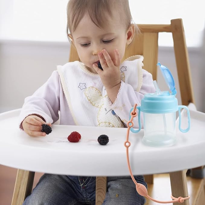 4pcs of Toy Safety Straps for Sippy Cups,Toys,Bottle,Teethers