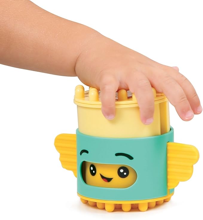 Ludi - PICOTON Hidden Cuckoo Clock - Building and Learning Game - Develops Motor Skills - From 10 Months, Black