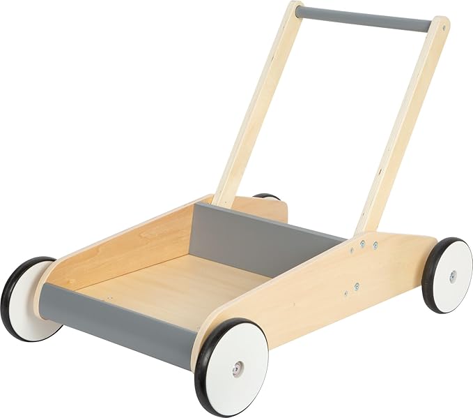 small foot 12550 Slate Grey Walker Pushchair with Large Cargo Area from 12 Months
