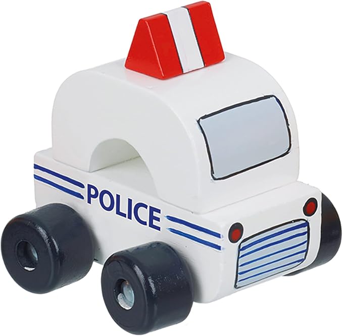 Orange Tree Toys New York Vehicles | Hand Painted Colorful Wooden Toy for Toddlers Age 12m+, Sustainably Made, Set of 3