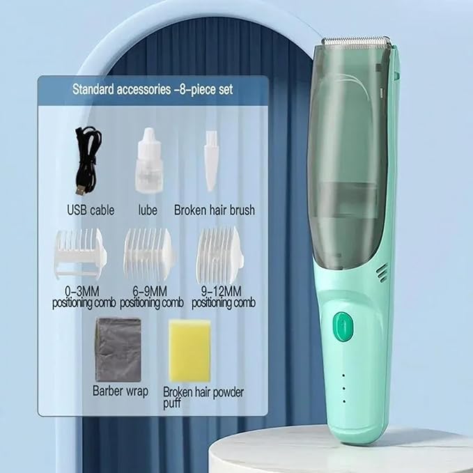 Kids Quiet Hair Clippers - Quiet Baby Hair Clippers, Baby Hair Clippers | Waterproof USB Rechargeable Cordless Haircut Kit, Cordless Rechargeable Hair Clipper, Childrens Silent Hair Clippers