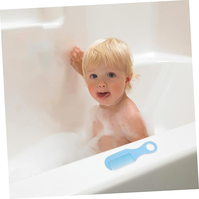 VICASKY 5sets Bath Brush and Comb Newborns Toddlers Soft Bristle Hairbrush and Cradle Cap Treatment Gentle Scalp Massage Tool