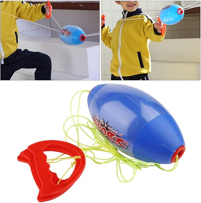 Alvinlite Zip Ball Sliding Zoom Ball for Children, Family Zoom Sliding Ball (Blue) Zip