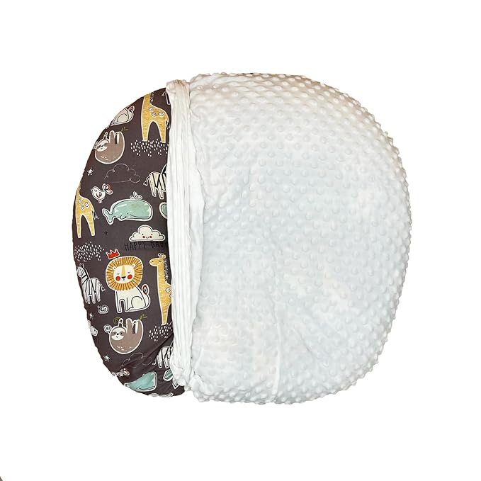 Original Newborn Lounger Cover - Green Leaf