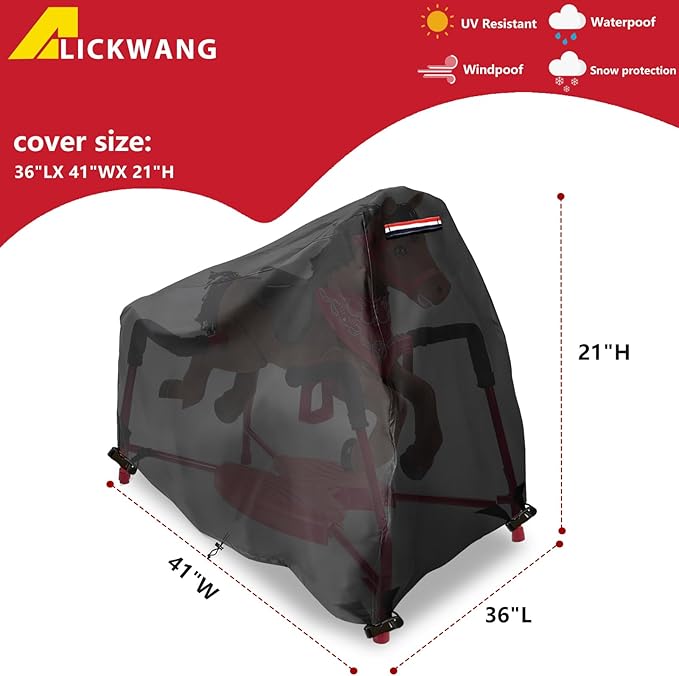 Kids Rocking Horse Cover for Radio Flyer Rocking Horse,Waterproof Riding Horse Cover for Radio Flyer Interactive Riding Horse,Ride On Horse Cover for Toddlers Ride On Toys