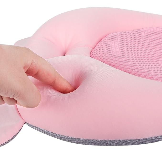 Baby Bath Seat Support Net Soft Infant Bathing Seat Support Mat Suspension Shower Pad Adjustable Non-Slip Newborn Bathtub Sling Mat Baby Sink Bather Tub Shower Net Bathtub Sit Up Mesh 0-6 Month