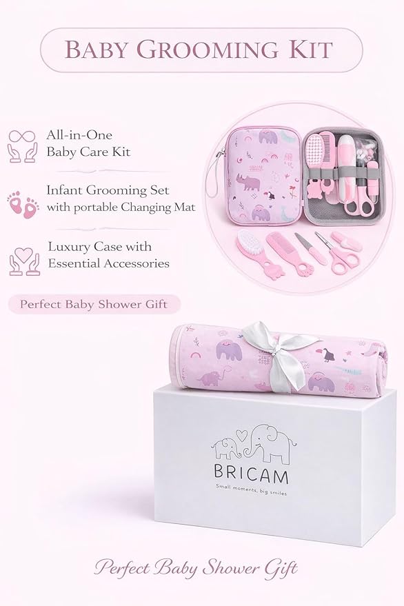 Baby Grooming KIT- Nail Care (Pink)