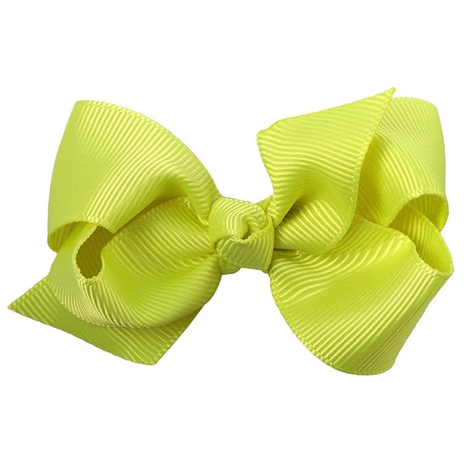XIMA 3inch Hair Bows with Clip Grosgrain Ribbon Knot Hairbow for Girls And Woman Pack of 32 (with alligator clip)