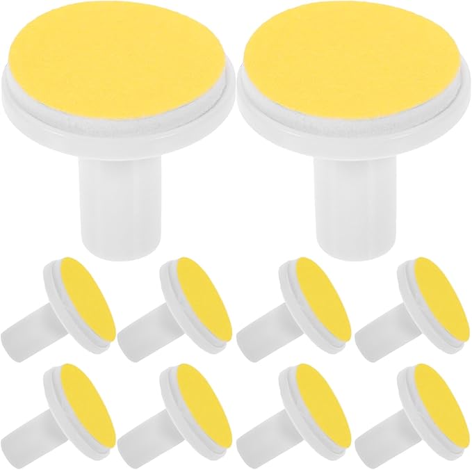 minkissy 12pcs Electric Nail Trimmer Pads Replacement Heads for Adult Nail Grinder