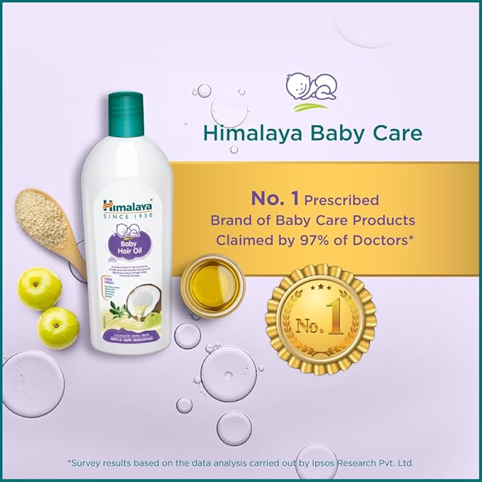 Himalaya Baby Hair Oil, 200ml