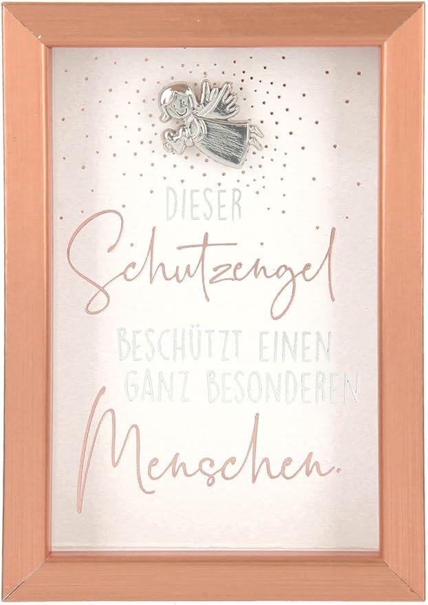 Depesche Compliment Photo Frame - Bronze - 3.3" x 2.3" x 0.75" (11625-006)