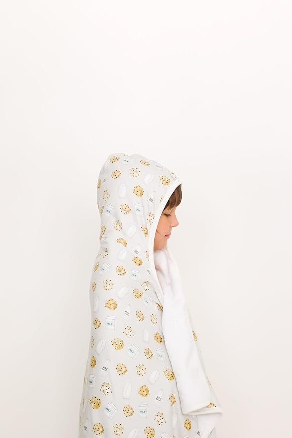 Copper Pearl Hooded Bath Towels Premium Knit/Terry Cloth Toddler Towels with Hood, Pockets, and Cool Designs - Great to Gift and Make Bath Time Fun - Big Kids Hooded Towel, Chip