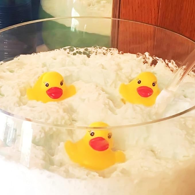 Novelty Place Rubber Duck Baby Bath Toy Set – 24PCS Cute Floating Ducky Toys for Kids, Toddlers & Babies, Fun Water Playtime Accessories for Bath, Pool & Party Decorations