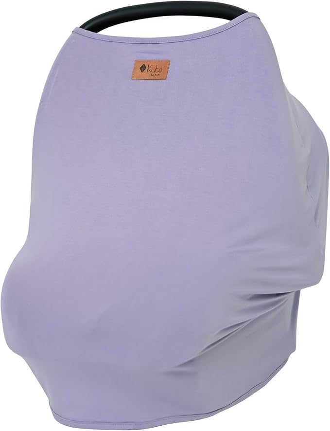 KYTE BABY Unisex Rayon Made from Bamboo Car Seat Cover, Taro