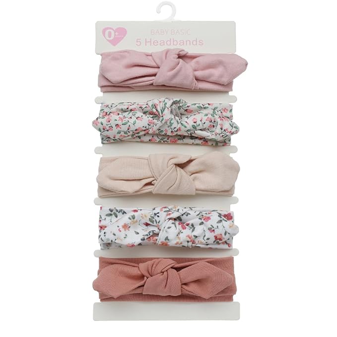 KIDOCHEESE Baby Headbands Soft Stretchy Baby Girl Bows Newborn Infant Toddler Headwrap Hair Accessories