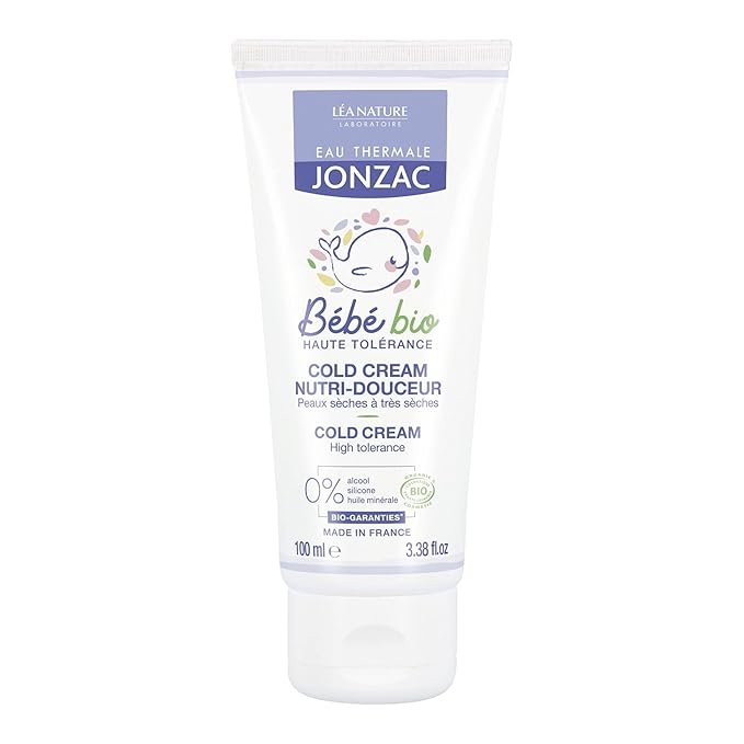 Eau Thermale Jonzac Organic Cosmetic Baby Care Nutri-Gentle Cold Cream, 100 ml