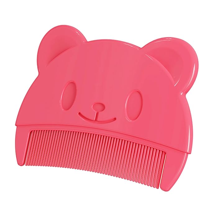 Yuly Hair Comb Fetal Head Dirt Removal Comb Toddler Bathing Comb Head Massager Combs Infant Grooming Product Infant Baby Care Kit, blue