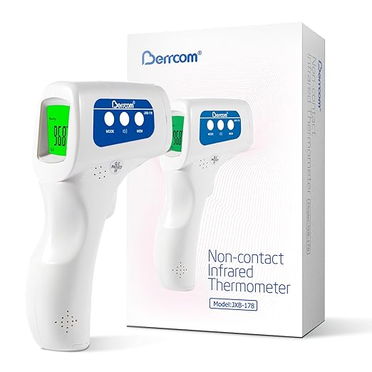 [Value Bundle] Berrcom Forehead Thermometer JXB-178 & Berrcom Forehead Thermometer for Adults and KidsJXB-183