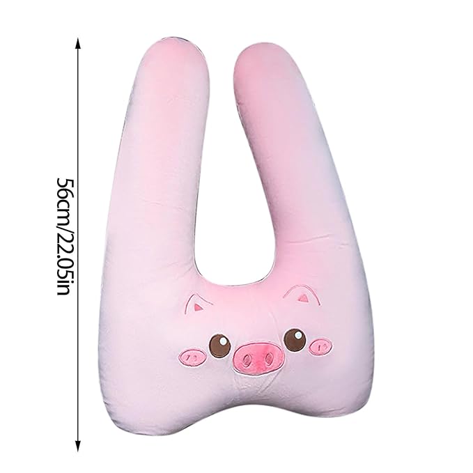 Generic Car Seat Belt Pillow and Adjuster Kit for Kids, Travel Pillow Headrest Neck Support Cushion Seatbelt Cover and Safety Strap Protection Pad for Body Protector Rest (Unicorn)