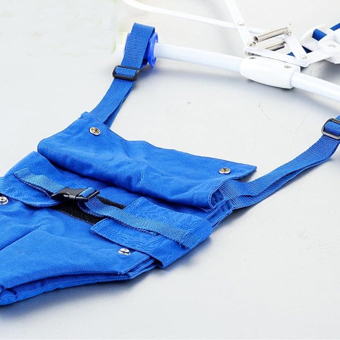 Baby Door Jumper, Playful Parade Door Jumper Door Clamp Adjustable Strap for Toddler Infant 6-24 Months (Blue)