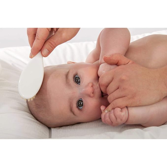 Rotho Babydesign Comb and Brush, from 0 months, TOP, White, 20059 0001 01