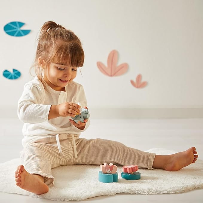 Janod - Baby Play Box - from 24 Months - Stimulus Toys with Puzzle and Children's Manual Activities - Children 2 Years Old - Activity Toys and Psychomotor Development - J04065