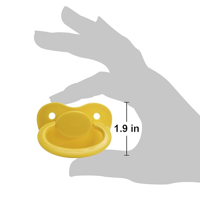 LittleForBig BigShield Generation-I Pacifier Yellow