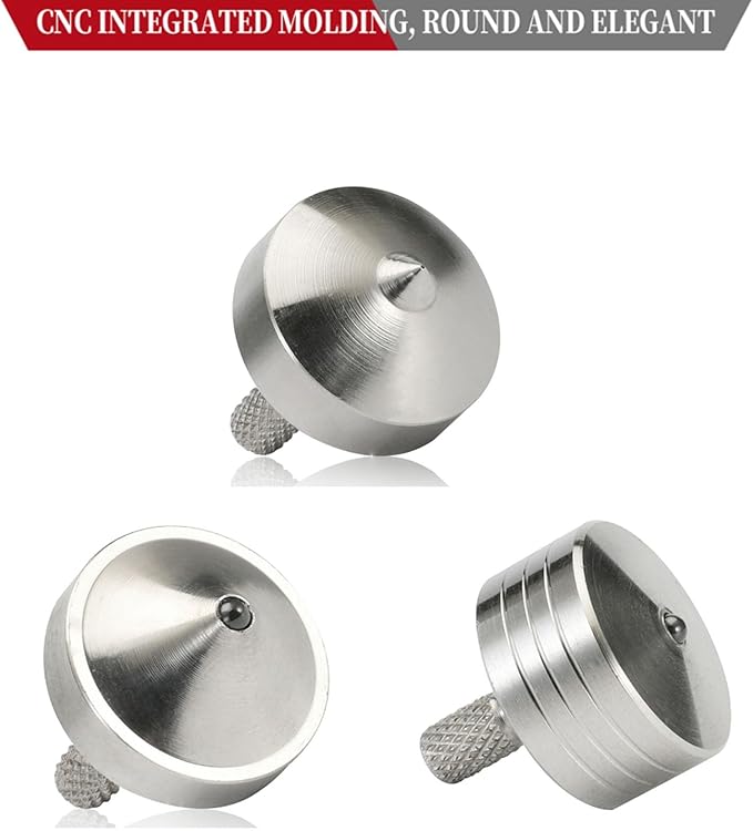 Stainless Steel Spinning Top, Precision Mini Desktop Gyroscope, Kill Time Reduce Stress ADHD Toys, Perfect Balance Gyro (3PCS Style 2+3+4)