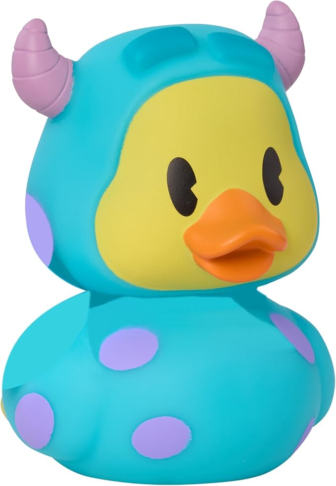 Just Play Duckalooz 3" Sully Bath Rubber Duck, Monsters Inc Collectible