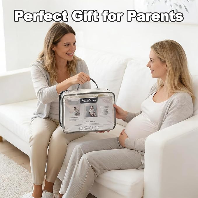 Baby Lounger - Snuggle Cozy Me Infant Lounger for Newborns | Breathable & Soft, Portable Awake-Time Pad, Essential Baby Gift (Lounger Cover Included)