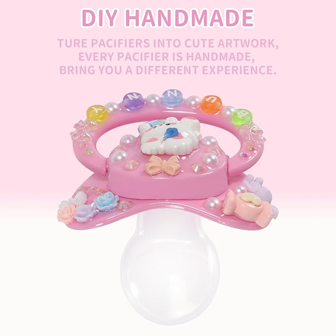 CutiePlusU Adult Sized Pacifier Dummy Big Shield DIY Handmade