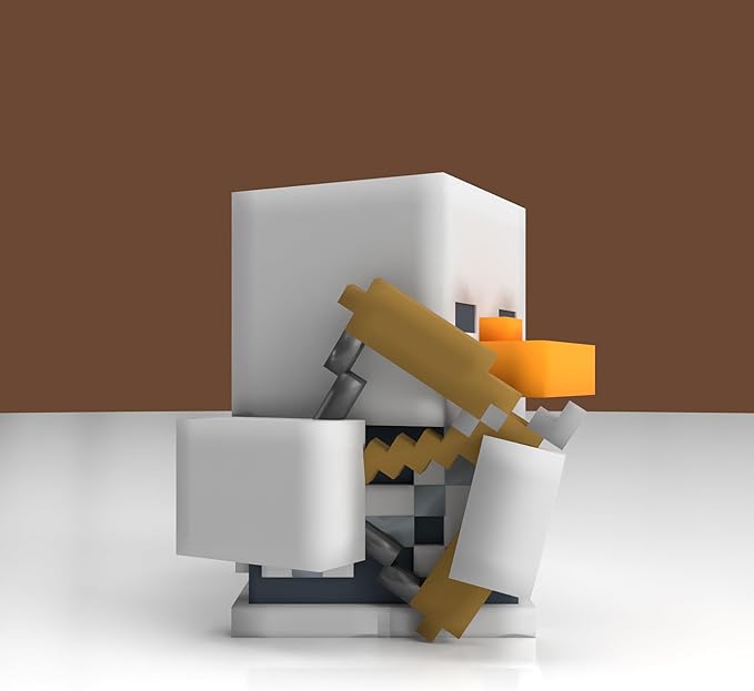 TUBBZ First Edition: Minecraft - Skeleton Cosplaying Rubber Duck Vinyl Figure
