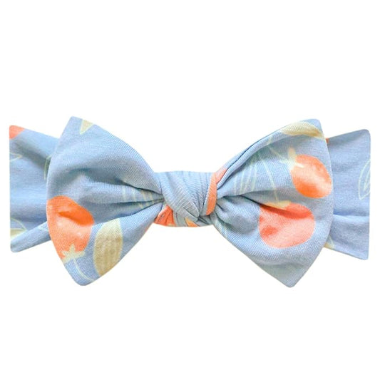 Copper Pearl Baby Bows: Stylish Headbands for Baby Girls, Premium Soft and Stretchy, Perfect for Newborns, Trendy Designs - Clementine