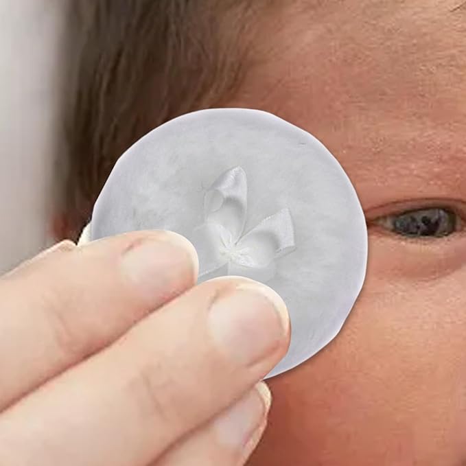 Baby Powder Puff - Soft Skin-Friendly Body Powder Applicator | Portable Round Face Body Puff, Dustproof Powder Puff, Soft Body Powder Puff, Skin-Friendly Makeup Body Powder Puff For Home And Travel