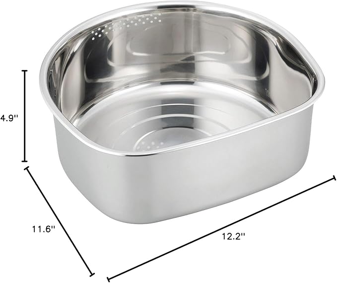 Wahei Freiz SUI-6049 Washtub, D-Shaped, Rubber Feet Included, Cold Water, Soak and Place Wash