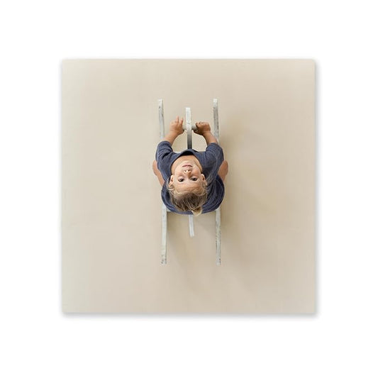 Toddlekind Playmat -Classic Foam Play Mat- 4 x 4 feet Premium Quality Foam Play Mat for Babies/Toddlers, Stylish, Non-Toxic, Odorless, Clay