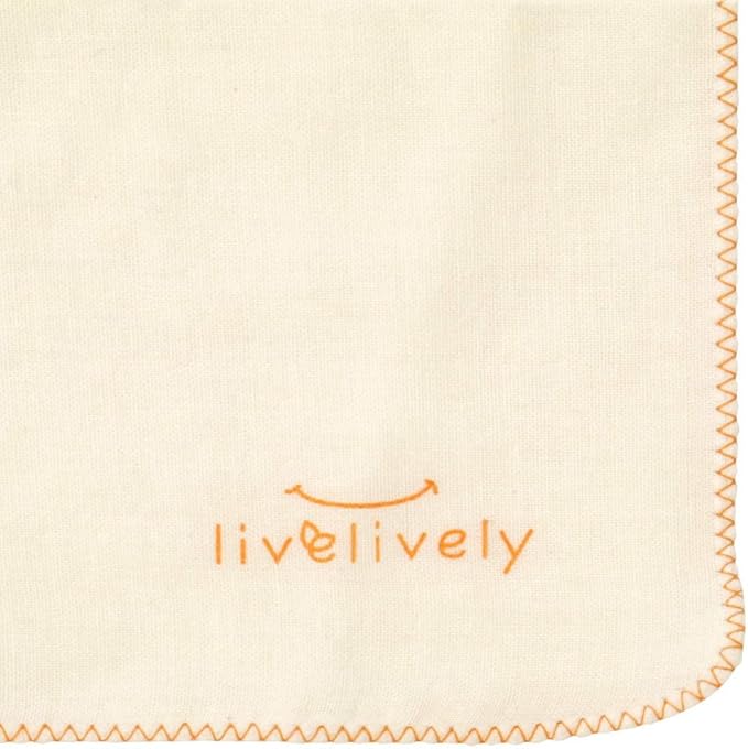 3-Pack 100% Natural Organic Cotton Gauze Washcloths Wipes Face Towels for Babies with Sensitive Delicate Skin, Soft Absorbent Premium Ultralight, 32cmx32cm/12.5" x12.5