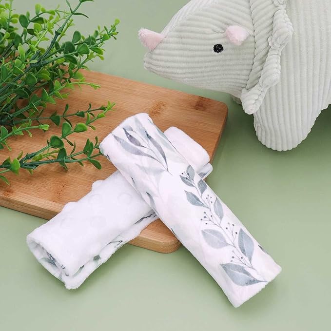 DILIMI Baby Car Seat Head and Body Support and Baby Car Seat Strap Covers