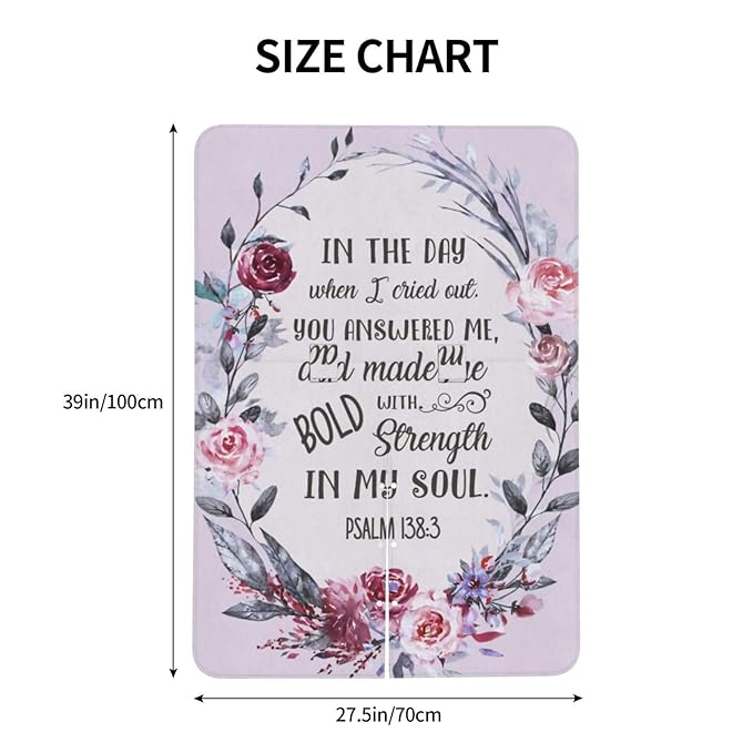 Psalm 138 3 in The Day When I Cried Out Baby Car Seat Cover & Nursing Cover - Breathable Stretch Fabric Multi-Use for Breastfeeding, Stroller Sunshade, Shopping Cart Cover