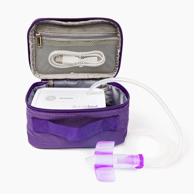 Dr. Noze Best NozeBot Travel Pouch, Pediatric ENT Designed Carrying Case for Baby Nasal Aspirator, Fits NozeBot Nose Sucker and Accessories, Compact, Durable, Water Resistant Organizer Bag