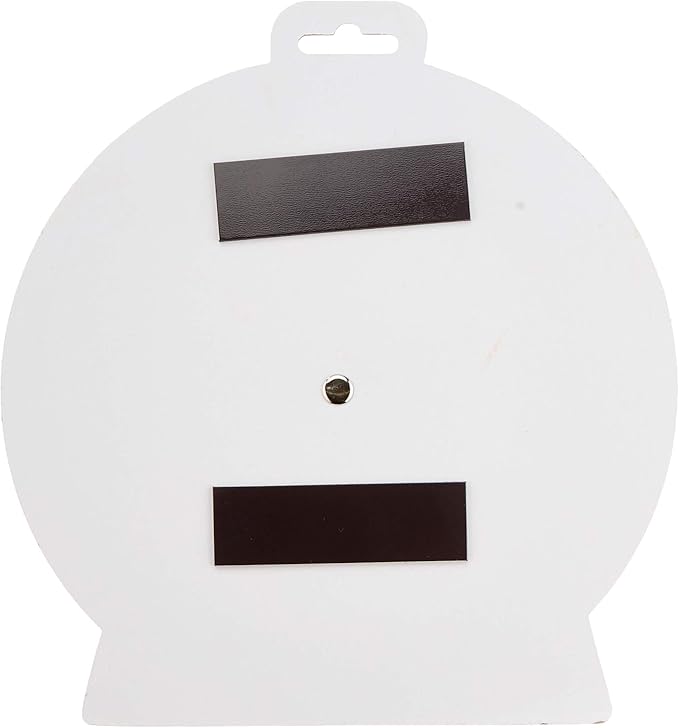 Premier Stationery Clever Kidz Magnetic Clever Clock, 23cm, Fun Learning Clock for Kids, Magnets Included