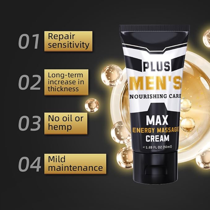 Male Enhancement Grow Cream, Man Re-Vitalize Creams for Private Part, PenI Health Sensitivity Support Restore Corpus Cavernosum for Men’s Improves Sensation, max