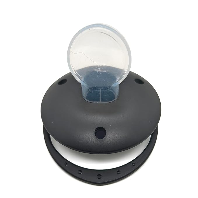 Cute Adult Size Pacifier: Big Shield Paci for Anxiety with Paci Clips - Soft Silicone Large Nipple for Sleep